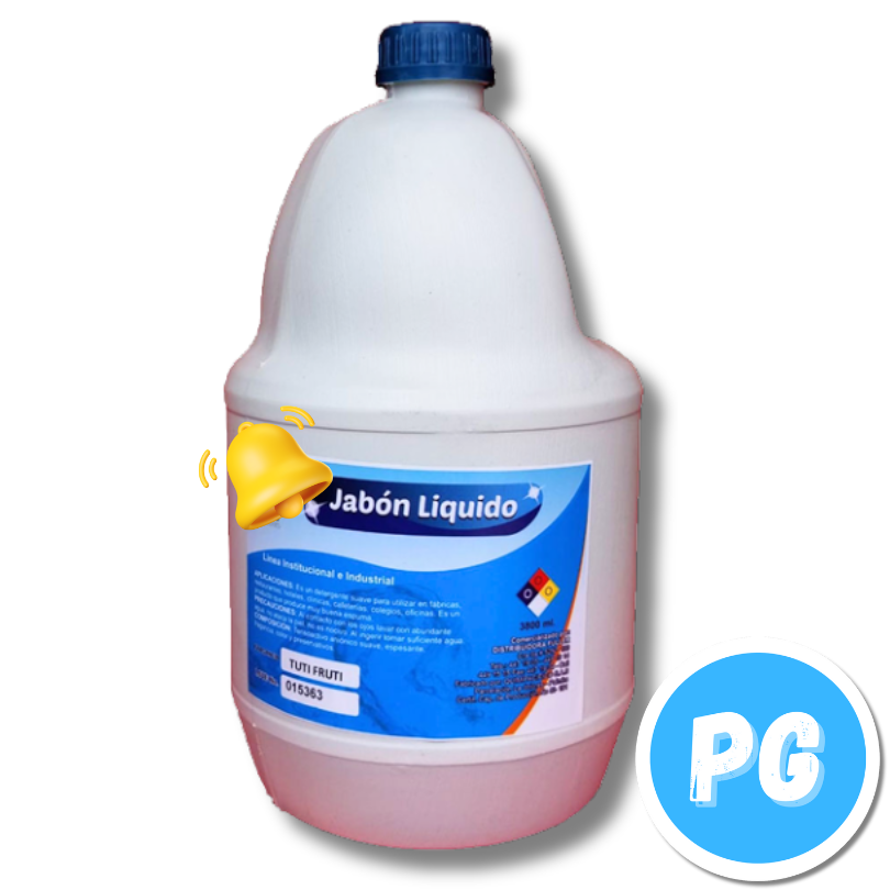 Tarro Jabon Liquido para Manos Camp 3800ml con Aroma