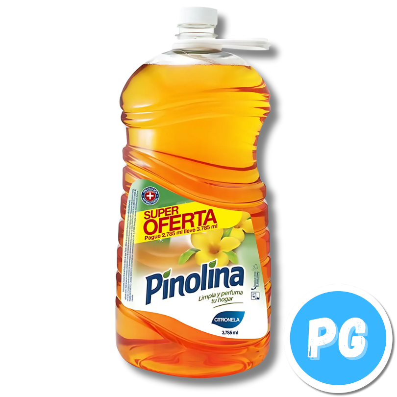 Tarro Limpiador Pisos Pinolina Citronela 3785ml