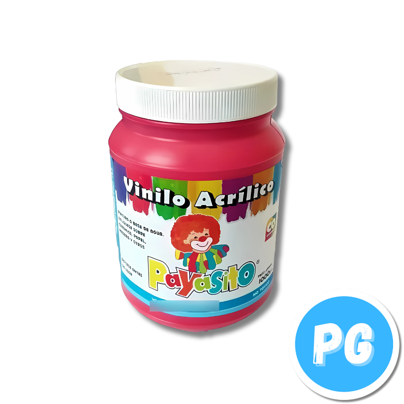 Tarro Vinilo Payasito x4000 Gramos (Galon) Rojo