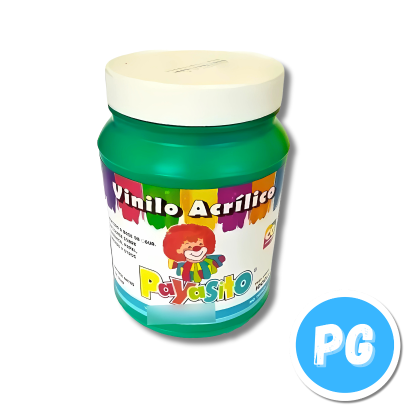 Tarro Vinilo Payasito x4000 Gramos (Galon) Verde