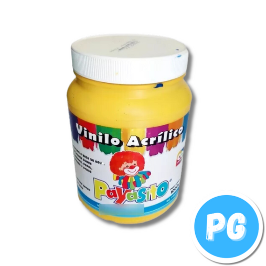 Tarro Vinilo Payasito x4000 Gramos (Galon) Amarillo