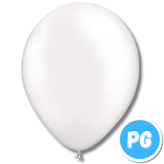 Paquete De Bomba Plastica R12 30cm X10 Unds Blanca