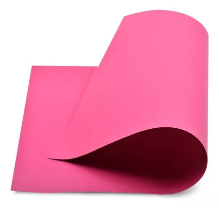Paquete De Papel Iris Carta X20 Hojas Fucsia
