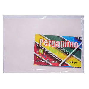 Paquete Papel Pergamino 145 gramos x25 Hojas Octavos