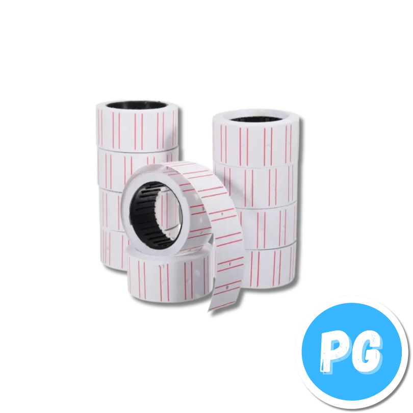 Paquete Rollo Para Tiqueteadora Motex 5500 X12 Unds Precio