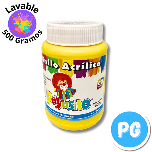 Vinilo Payasito 500 Gramos Amarillo